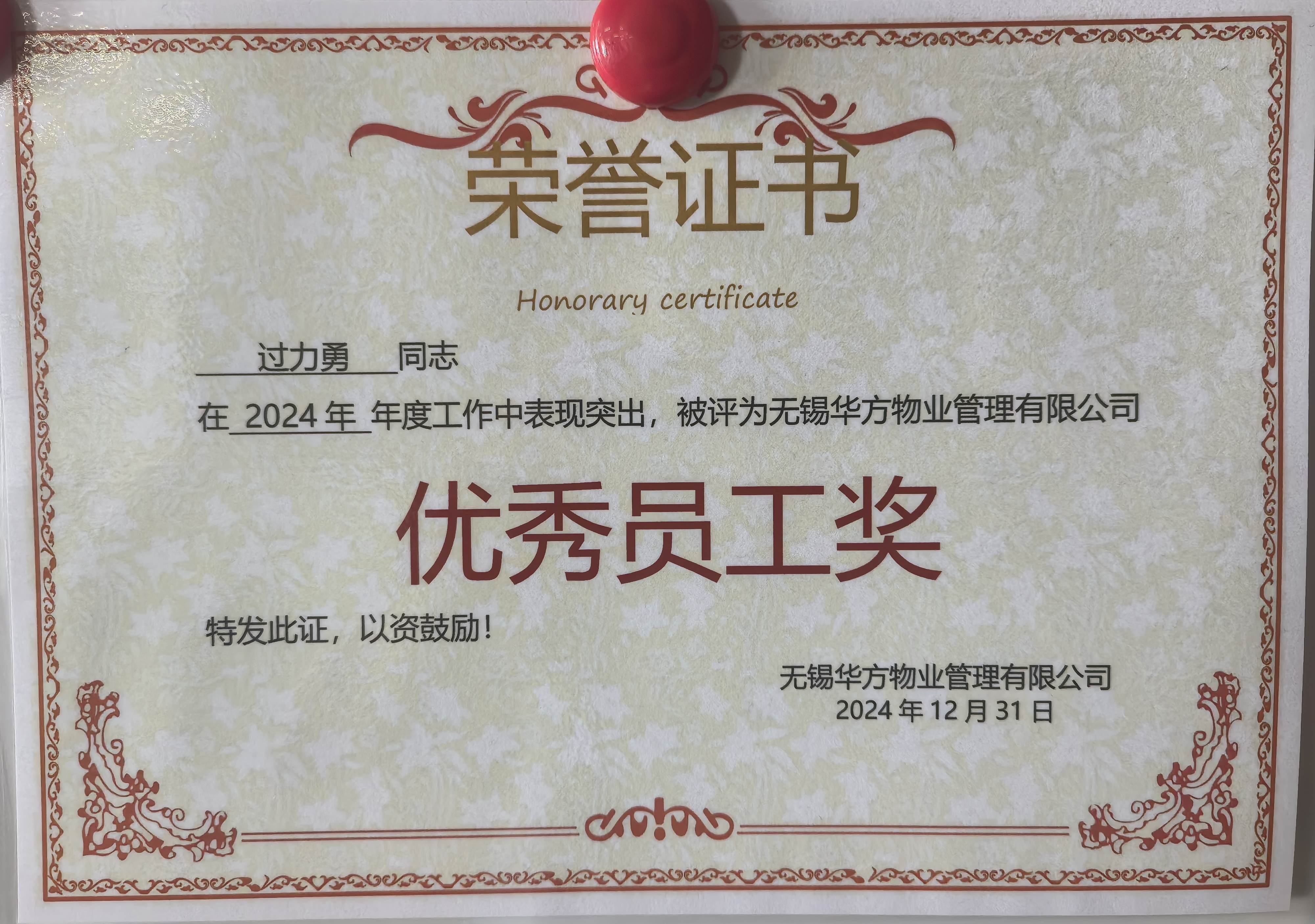 優(yōu)秀員工獎(jiǎng)